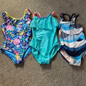 Lot of three bathing suits size 4/5